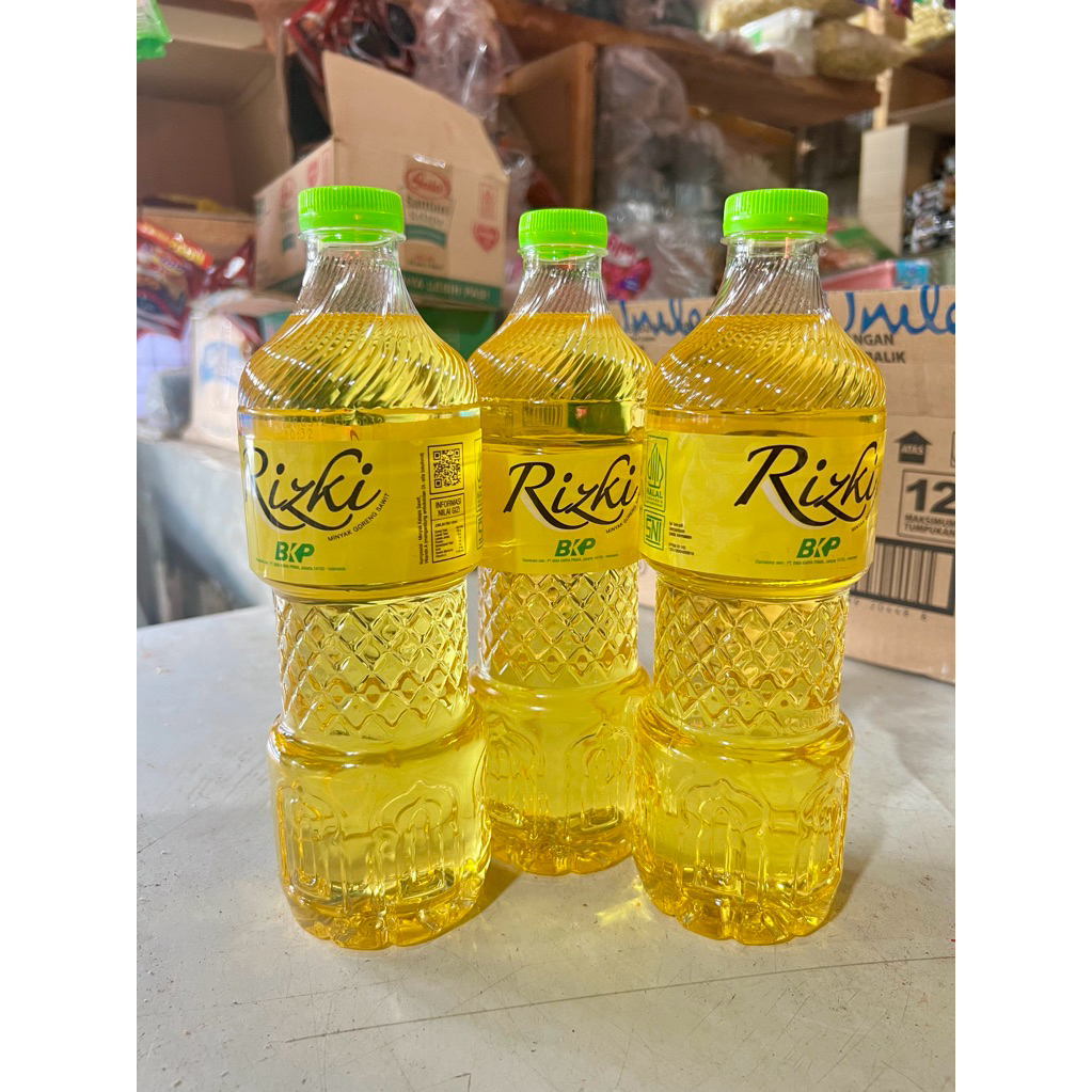 

Minyak Goreng Rizki kemasan Botol