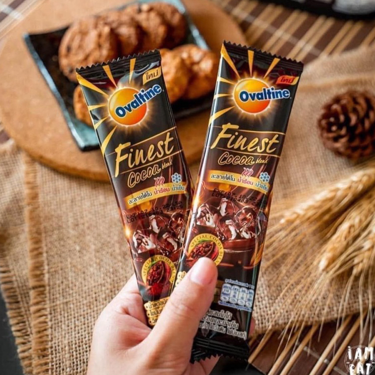 

Ovaltine Finest Cocoa Blend Thailand - Berat 1 Sachet = 29 Gram (Harga Per Sachet)
