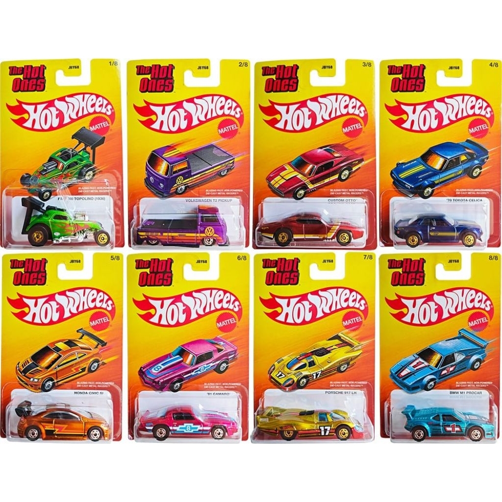 hot wheels the hots ones 2025 ( Civic, VW , Porsche, BMW)