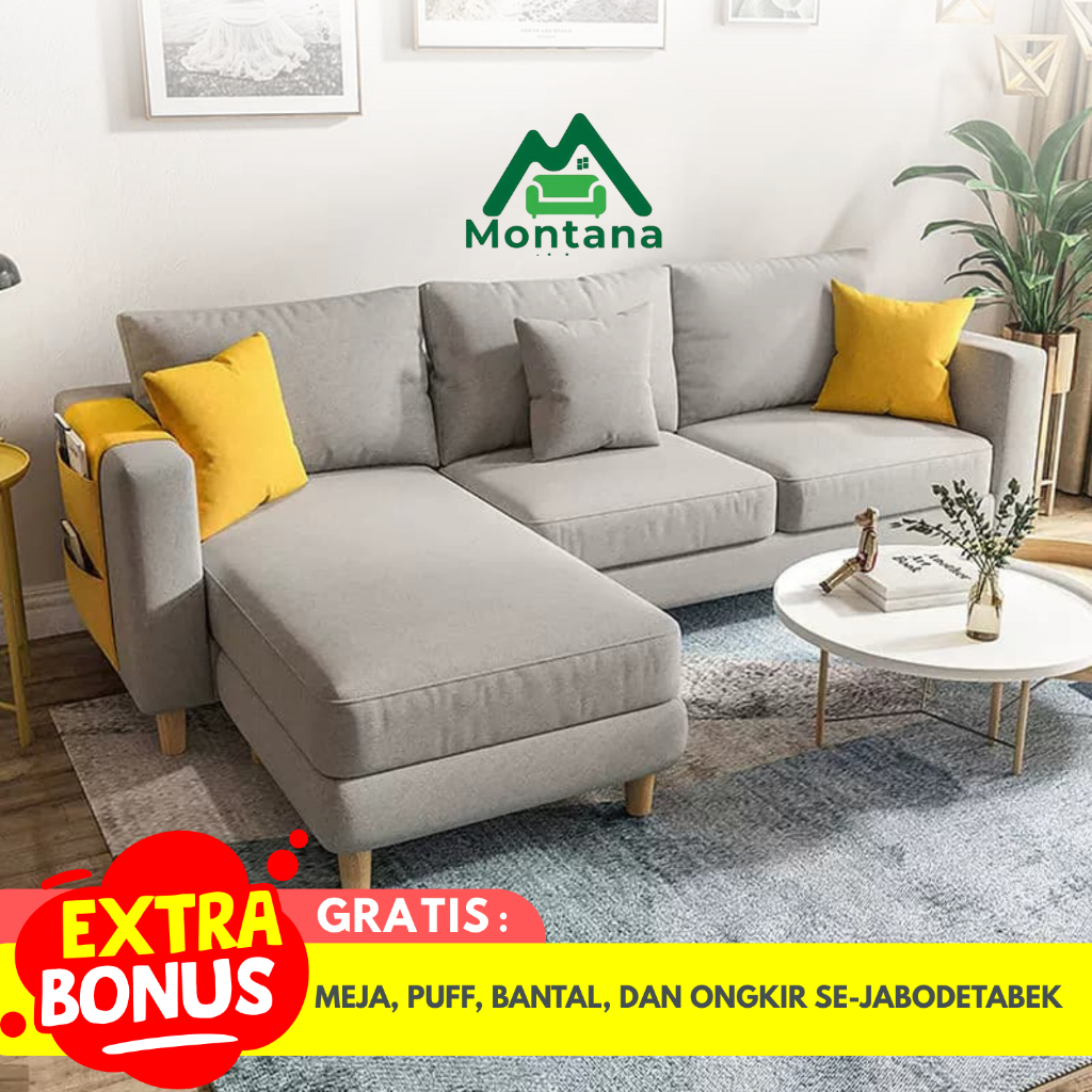 Sofa Minimalis Ruang Tamu Kecil Model L
