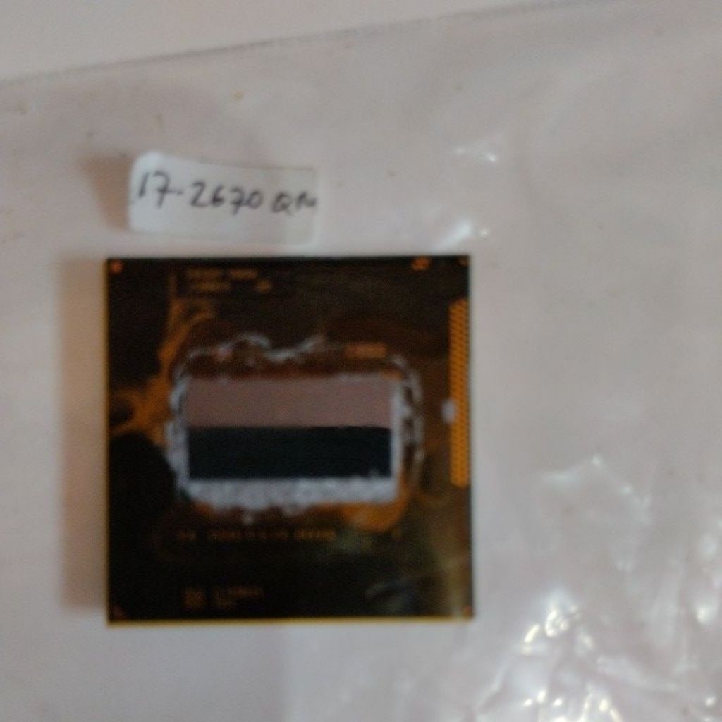 Processor Core  i7 gen2 (2670 QM)SR02N