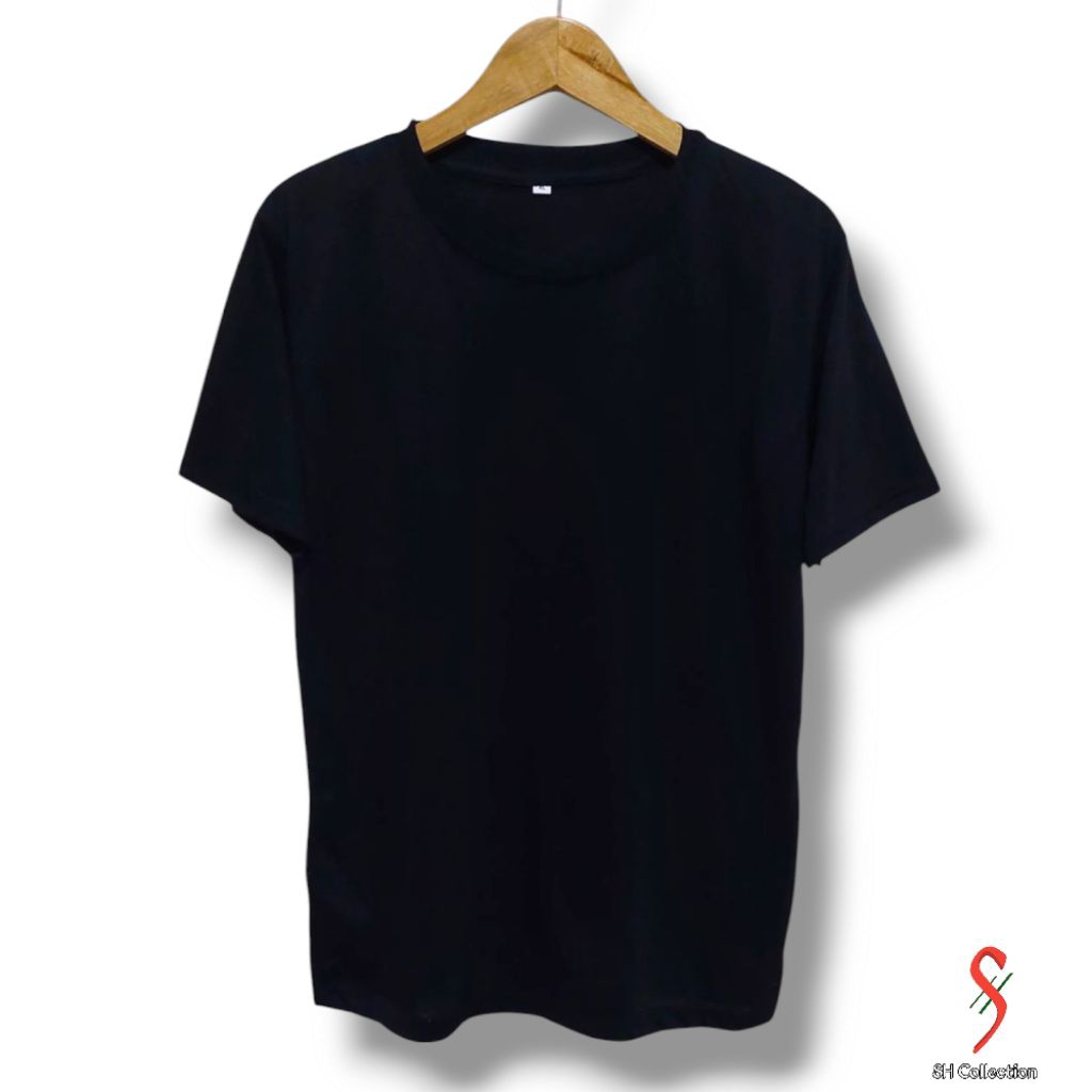 Kaos Polos Pria Wanita Oblong Lengan Pendek Semi Combed 30S Ukuran XXL