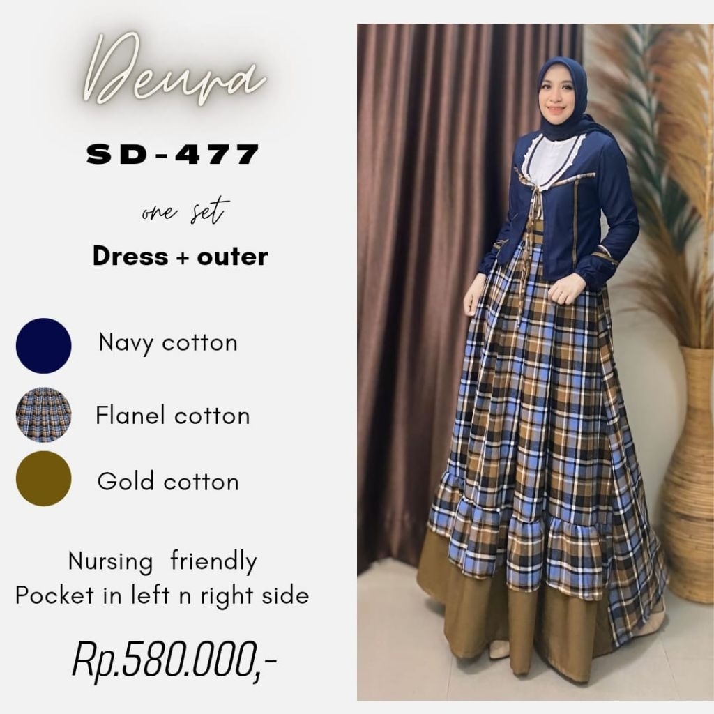 Deura Set Dress SD-477