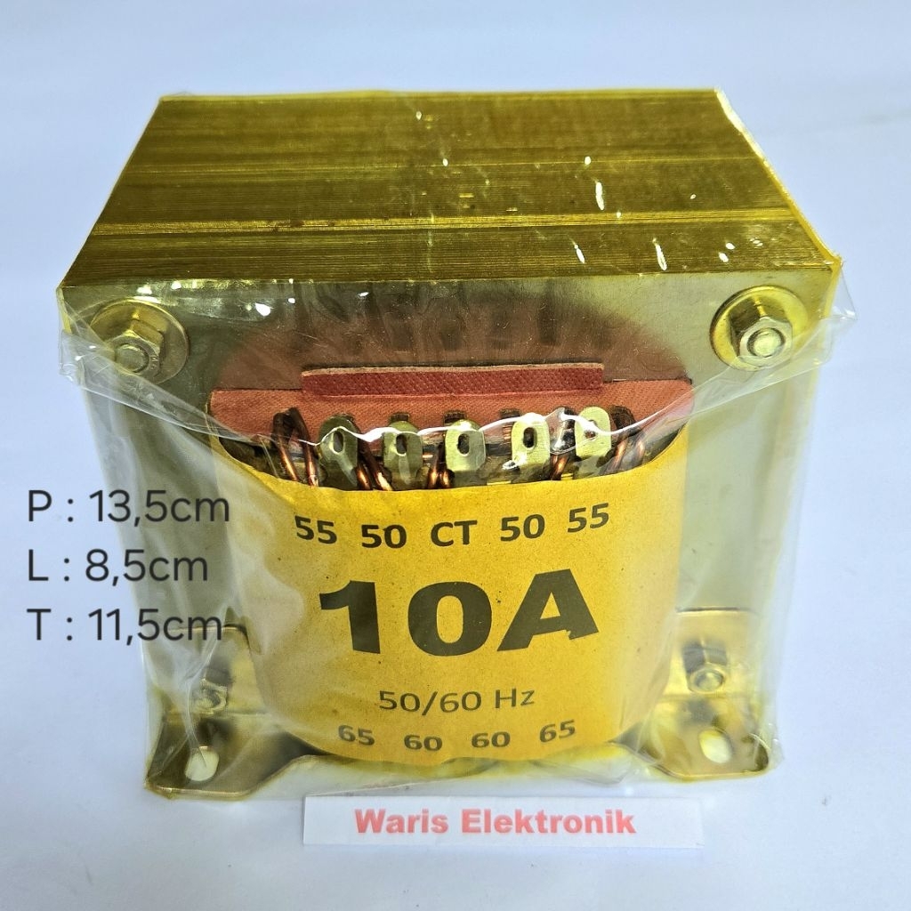 Trafo 10A CT Murni RM Big Edition 65V