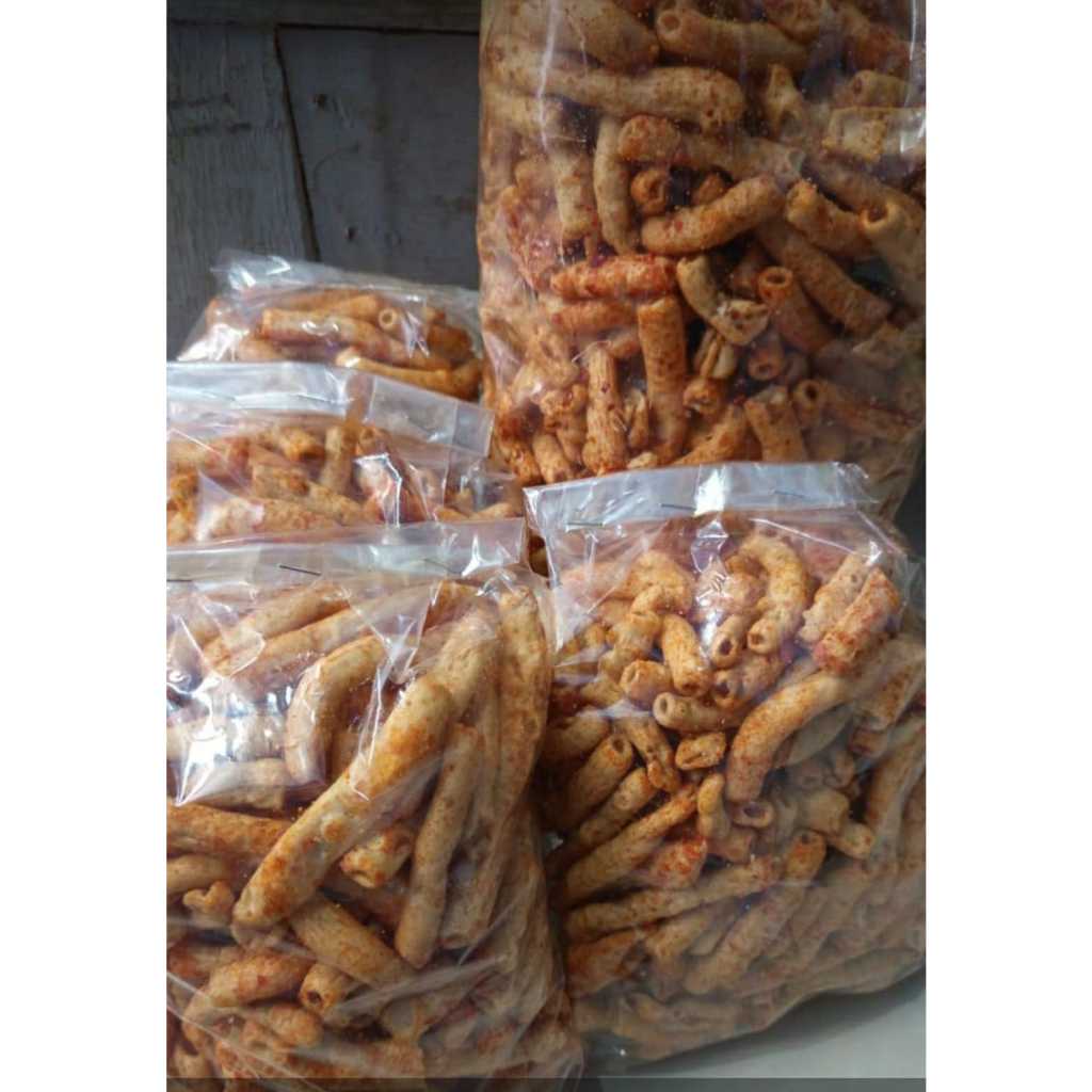 

KERUPUK USUS KERUPUK SEBLAK KERING PEDAS 100GR/ 250GR/ 500GR / BASRENG PEDAS/ KERIPIK PEDAS/ SEBRING PEDAS