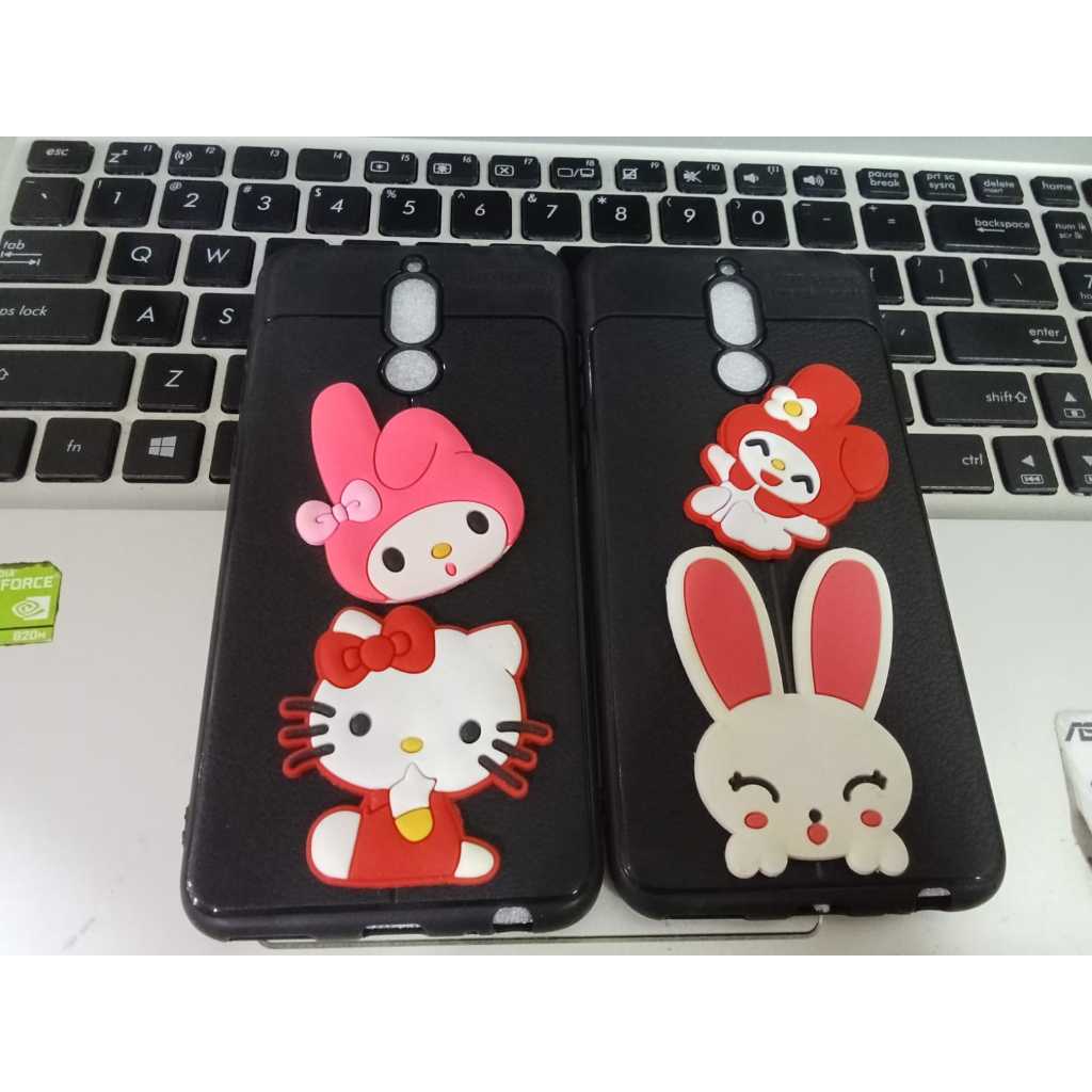 Softcase 4D Black Gambar Nokia 6 / Nokia 5 / Nokia 6.1+ / Nokia 4.2 / Nokia 2.2 Softcase