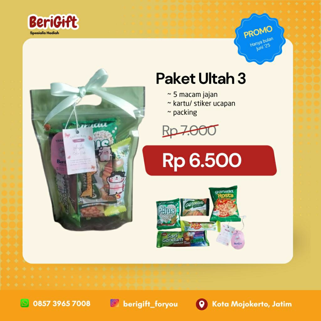

Bingkisan Cantik Paket Ultah 3