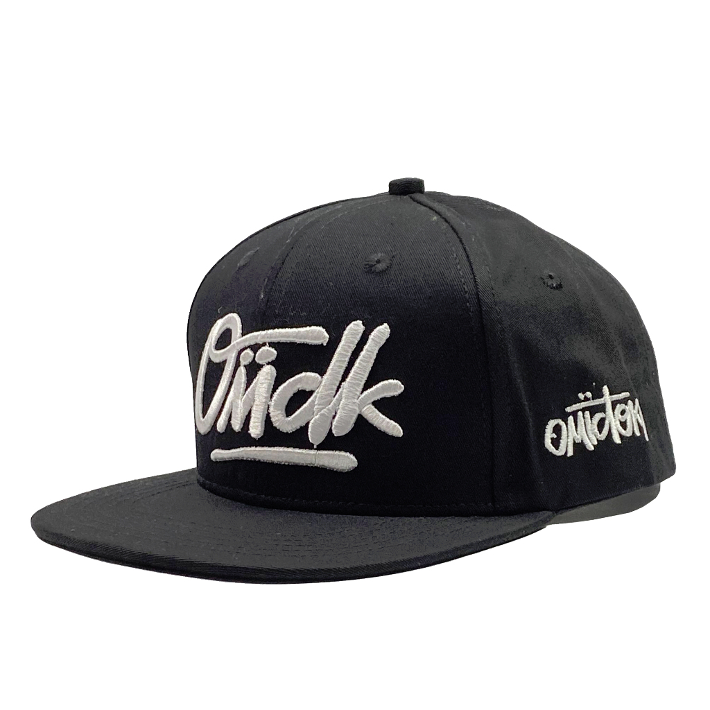 Omidoki Topi Snapback Caps Cowok Topi Hip Hop Original Hitam