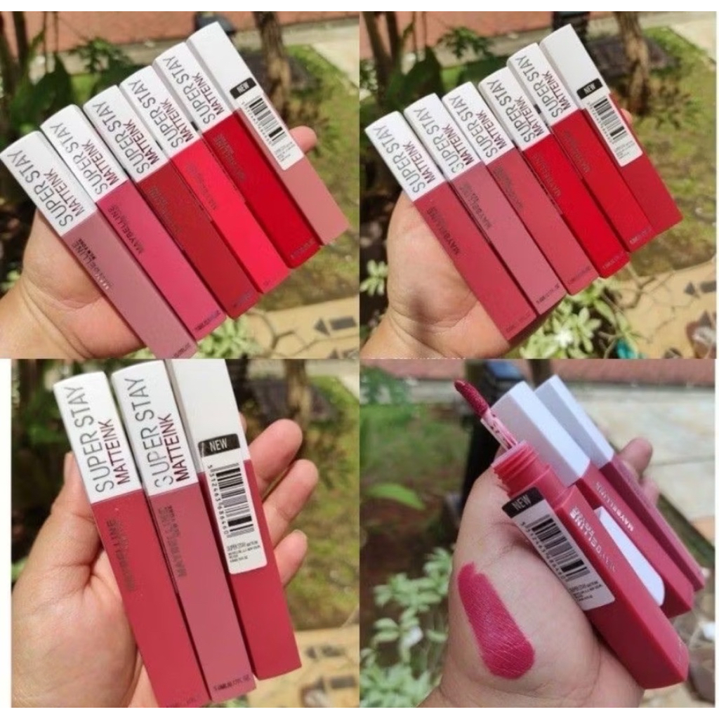 TERLARIS Lipstik LipCream Matte Maybelline/Revlon