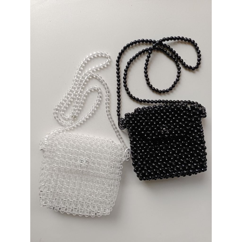 tas manik manik beadedbag tas mutiara mini bag tas selempang tas kondangan tas handmade