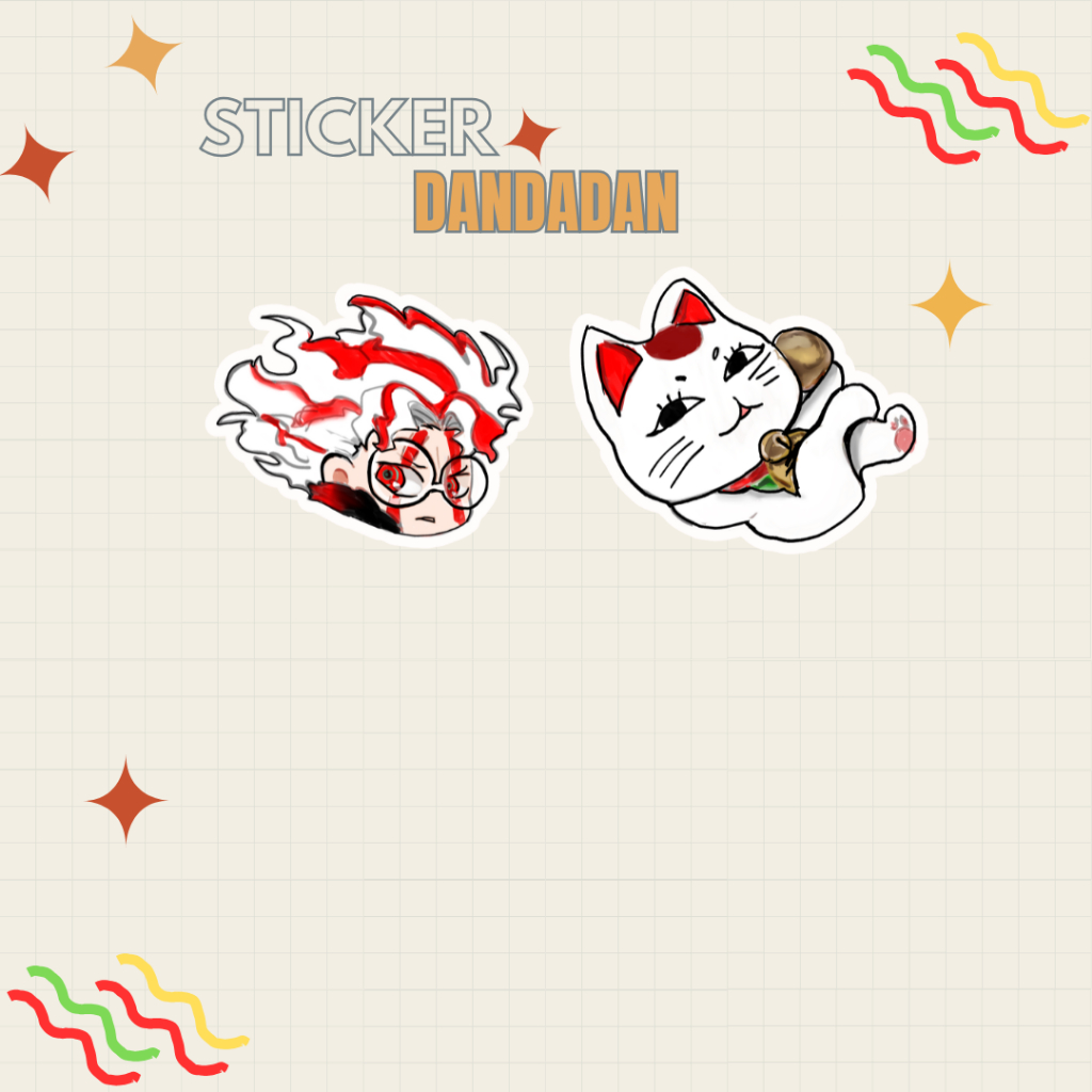 

[Fanmerch] DANDADAN STICKER