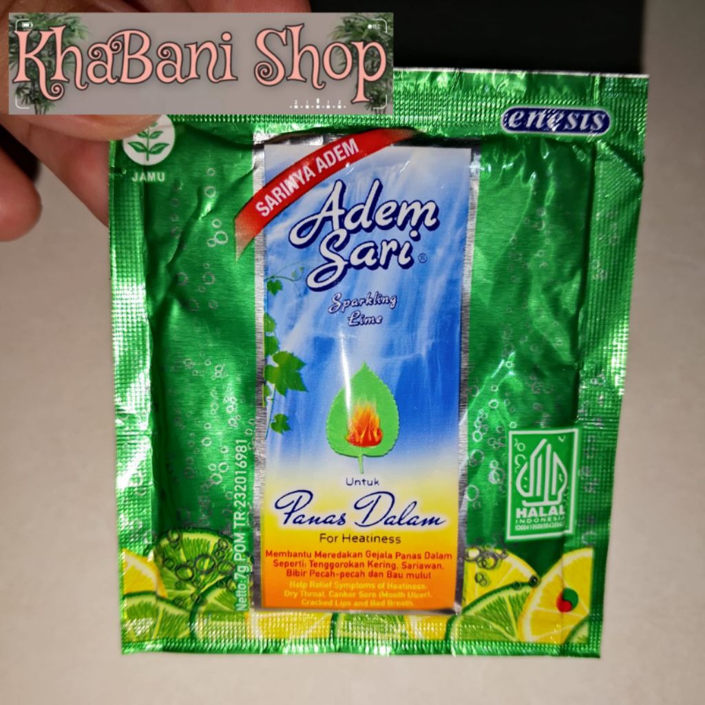 

Adem Sari Sachet Untuk Panas Dalam 7g