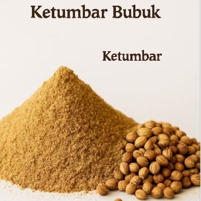 

KETUMBAR HALUS/KETUMBAR BUBUK ASLI /KETUMBAR GILING ORI