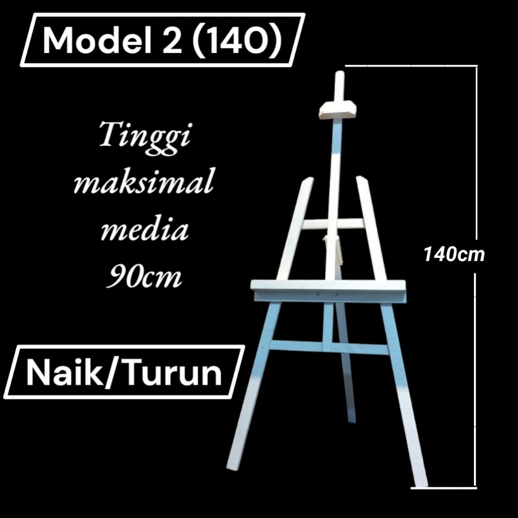 

Standing foto 140cm NAIK/TURUN DR. EASEL