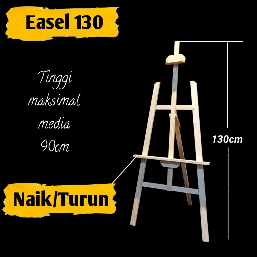 

Easel lukis serbaguna 130cm(NAIK/TURUN) DR. EASEL