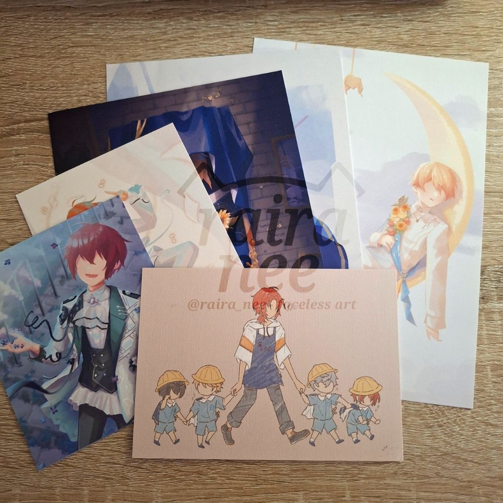 

Various Art Print Part B | fanmerch by rairanee