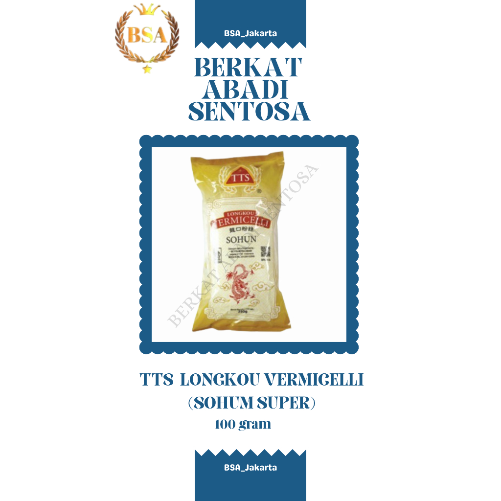

TTS LONGKOU VERMICELLI (SOHUN SUPER) 100 gr