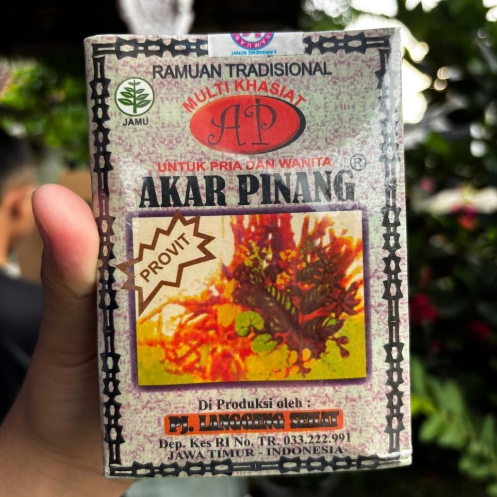 

Ramuan Tradisional Multi Khasiat AKAR PINANGUntuk Pria & Wanita
