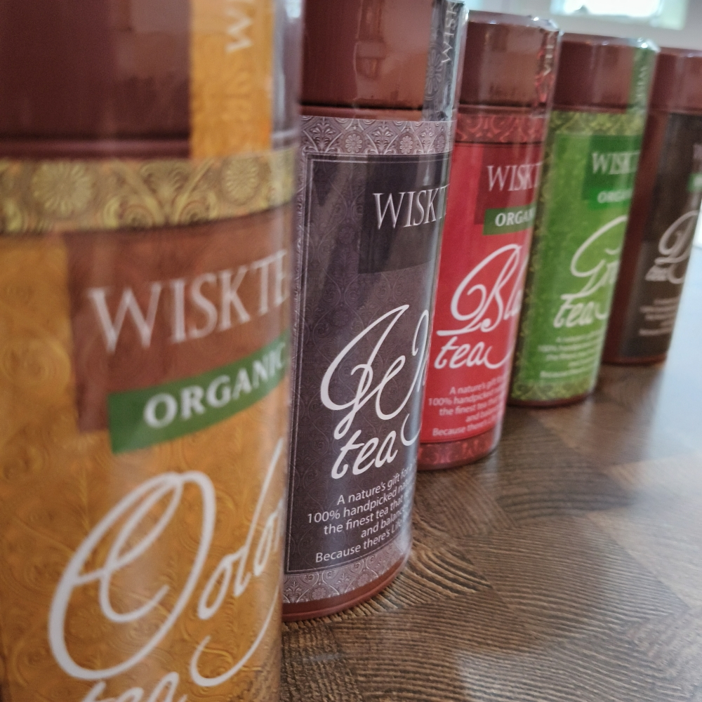 

WISKTEA Daun Teh Versi Tabung ( Green Tea / White Tea / Oolong Tea / Black Dragon Tea / Black Tea )