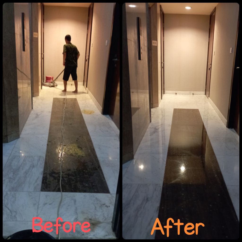 Jasa Poles Lantai keramik Marmer Dll