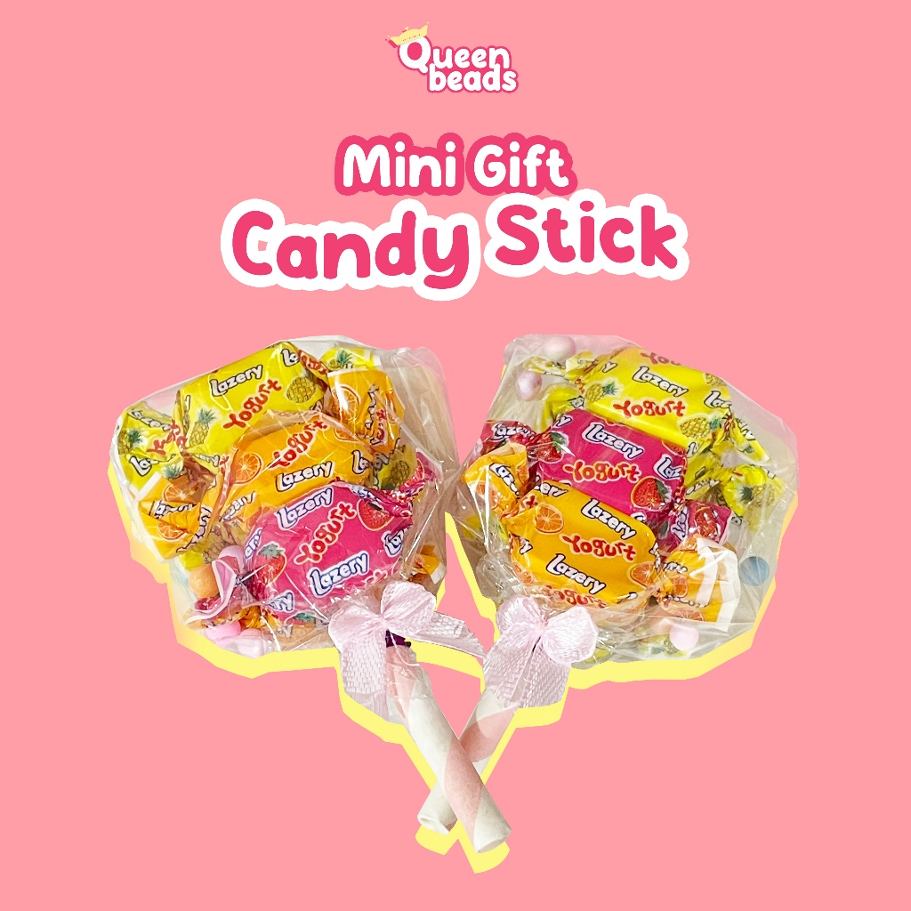MINI GIFT/CANDY STICK/LAZERY Hadiah Ulang Tahun, Wisuda, Anniversary | Kado Permen Kenyal | Freebies
