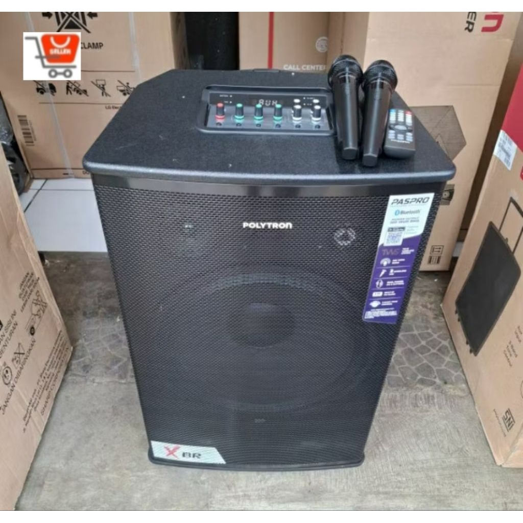 SPEAKER PORTABEL POLYTRON 15 INC PASPRO15F7