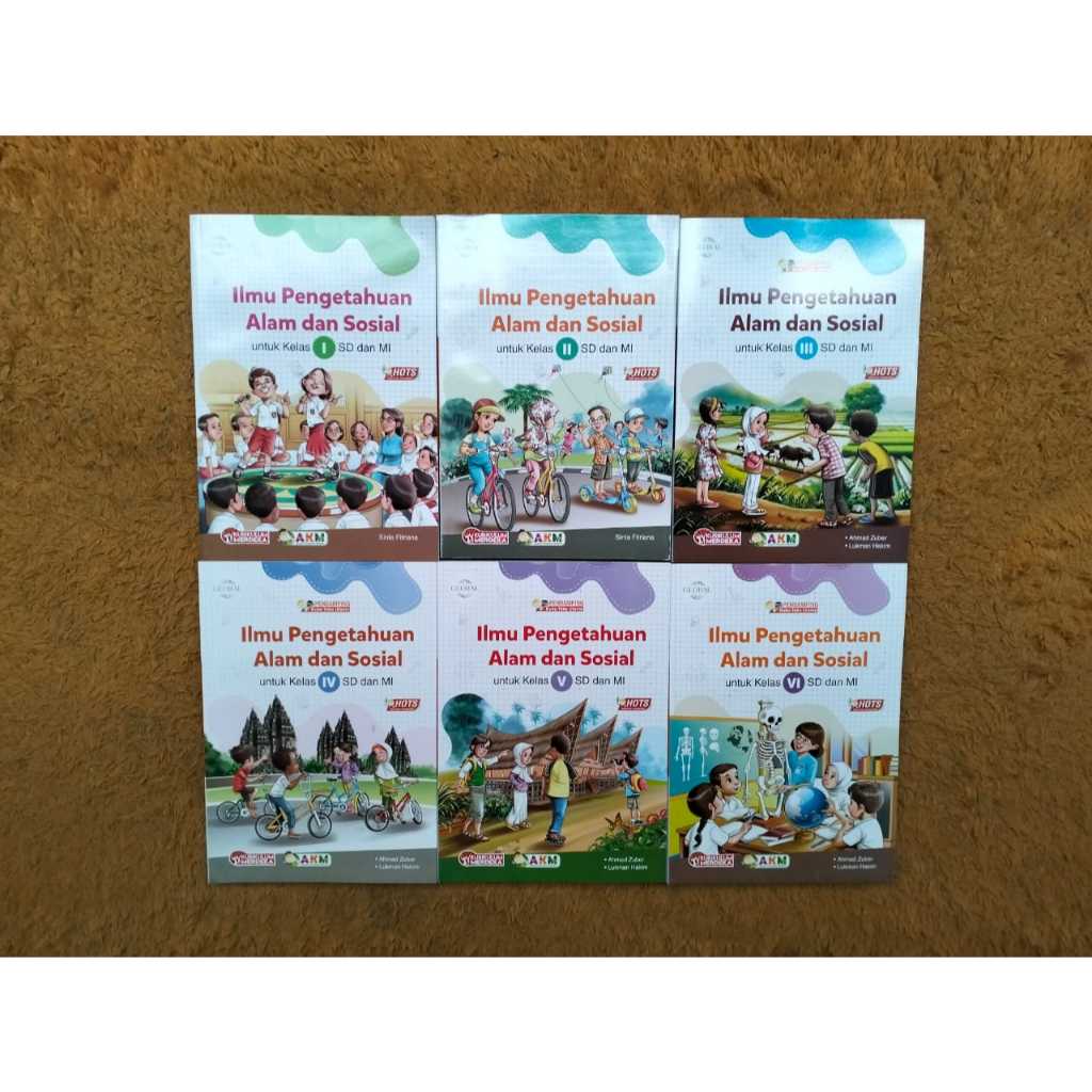 AT Buku IPAS SD Kelas 1 2 3 4 5 6 Global Tiga Serangkai Kurikulum Merdeka Edisi Revisi 2025