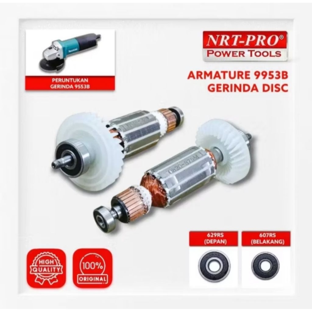 Armature Gerinda Makita 9553B Angker Gerinda Makita 9553NB NRT- PRO