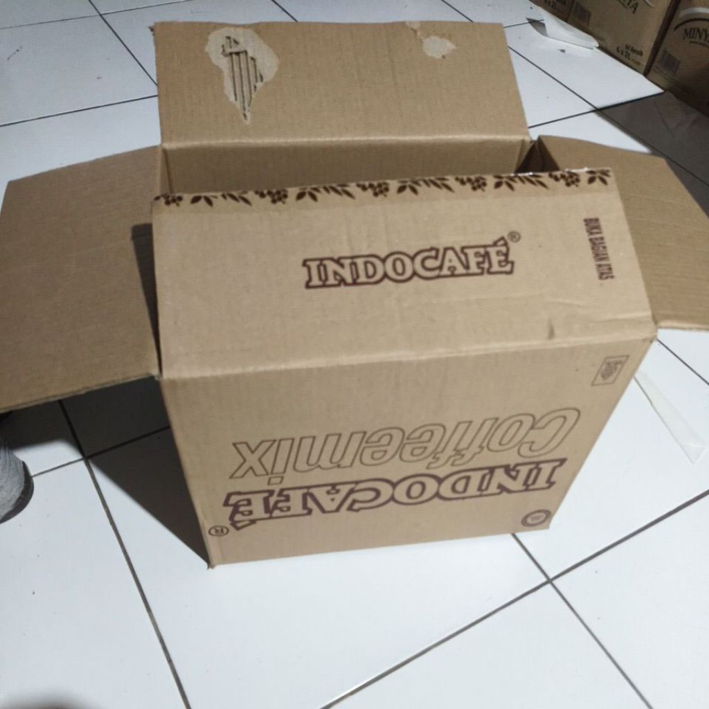 DUS BEKAS KOPI INDOCAFE COFFEEMIX