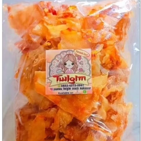 

Kripik Singkong Pedas Gurih (150 gr)