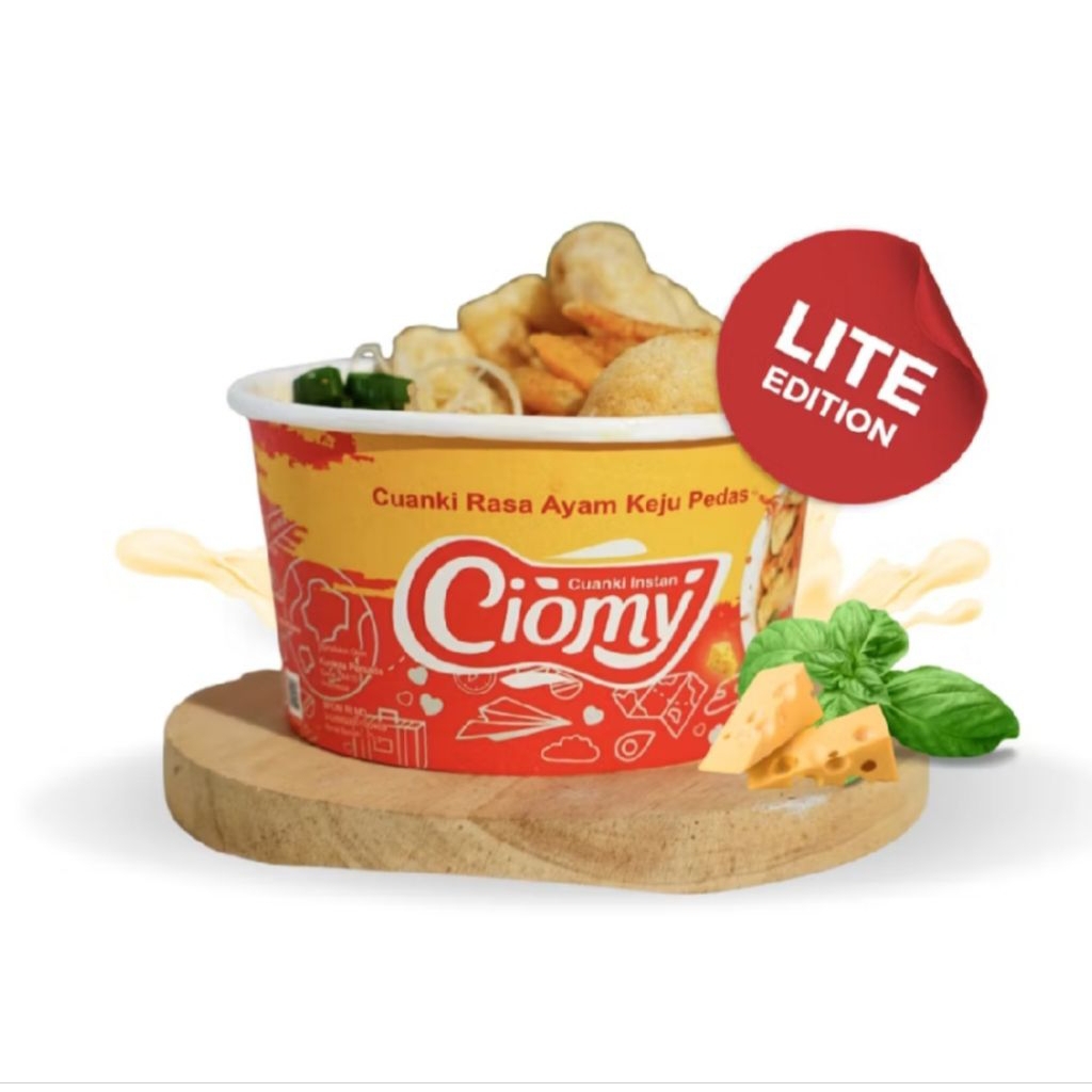 

CIOMY CUANKI KUAH AYAM KEJU PEDAS LITE 40GR
