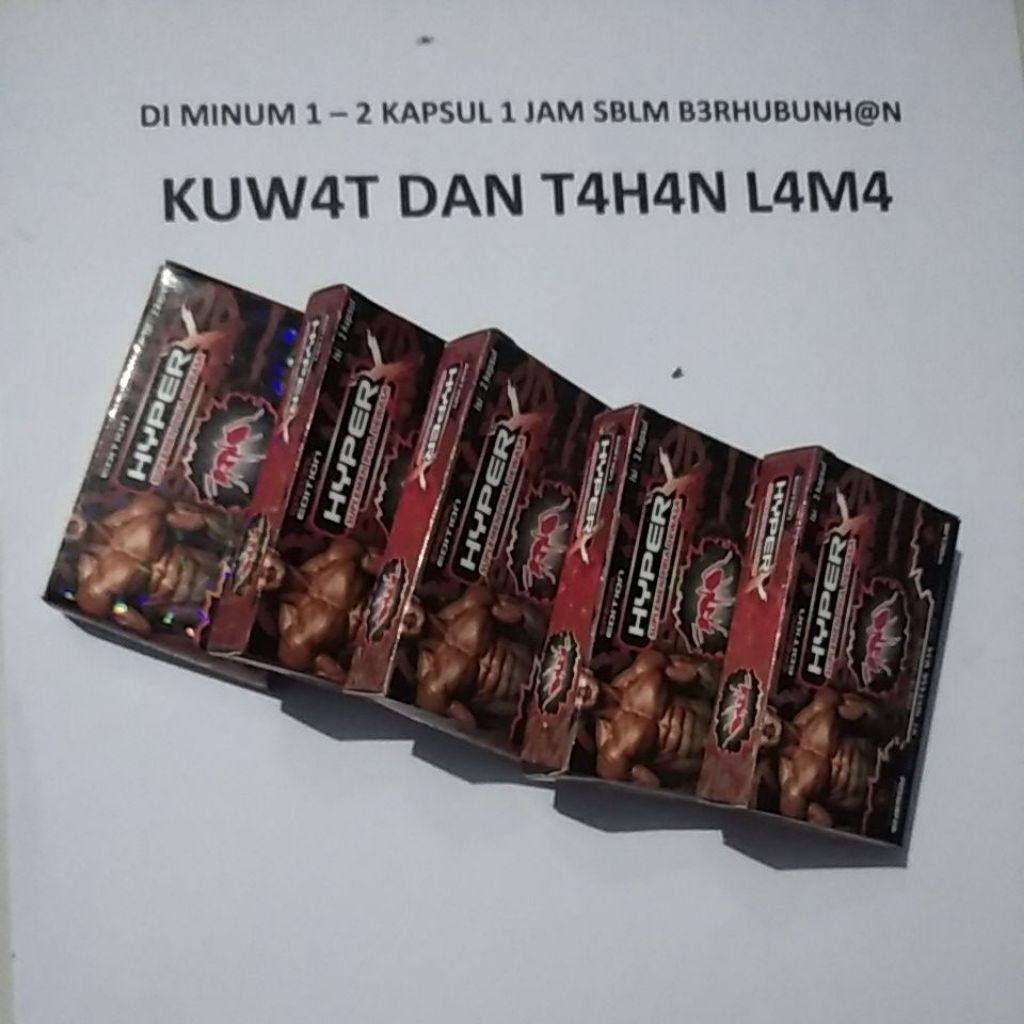

5pack 10kapsul ori madu hubuk serbuk herb manfaat liat gambar