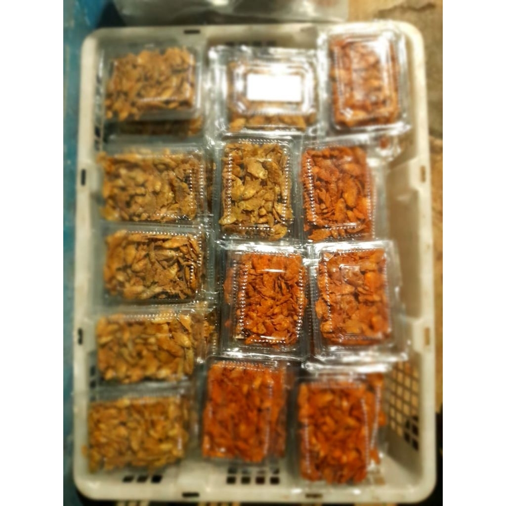 

baby fish crispy (pepetek) kemasan vacum 45-50 gram