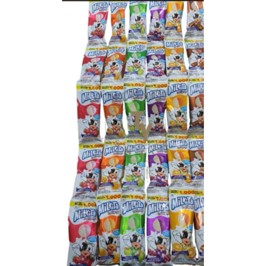 

PERMEN LOLIPOP MILKITA COKLAT STOBERI MELON VANILLA READY BISA COD SERIBUAN JAJANAN ANAK