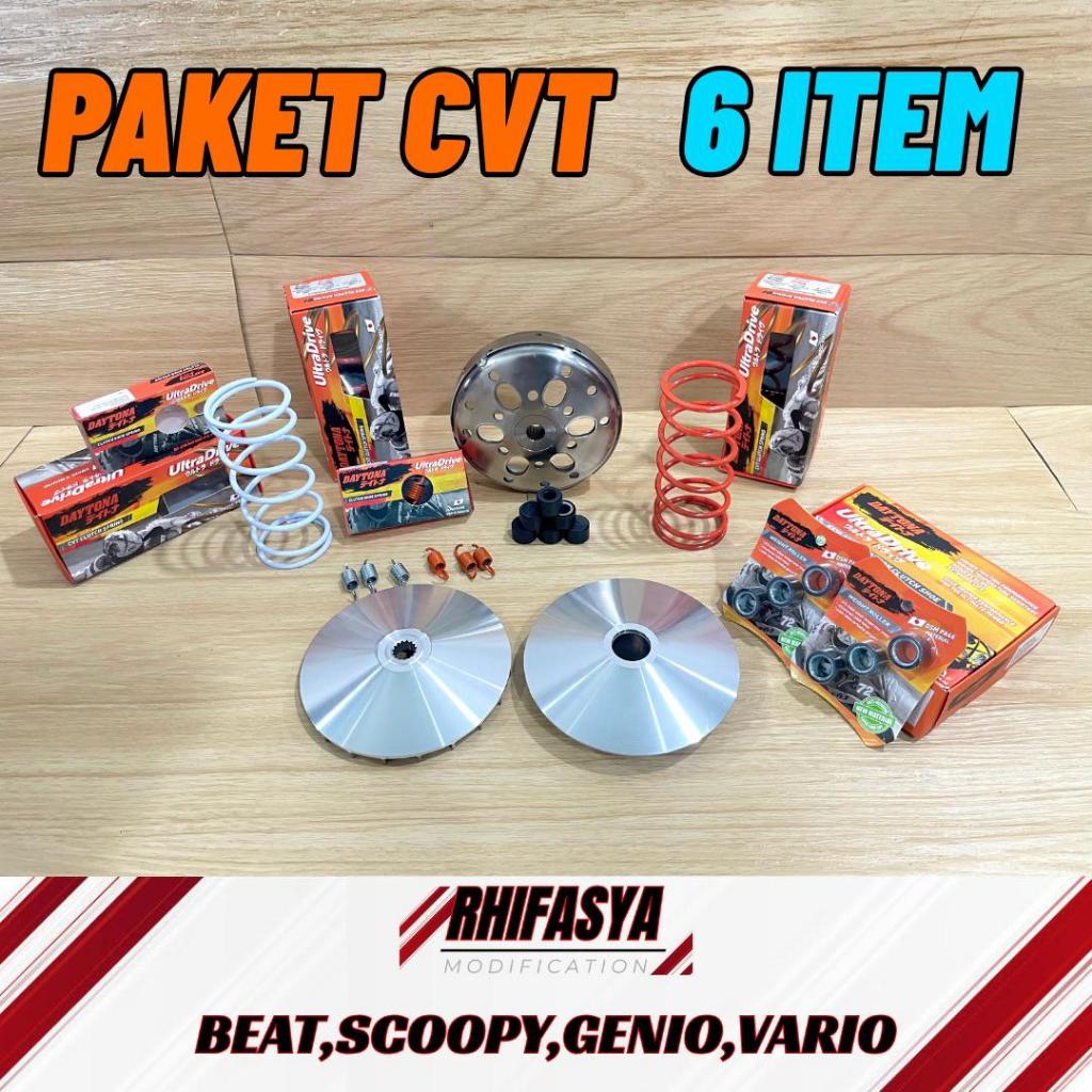 PAKET CVT 6 ITEM. CVT FULL. BEAT, SCOOPY, GENIO, VARIO
