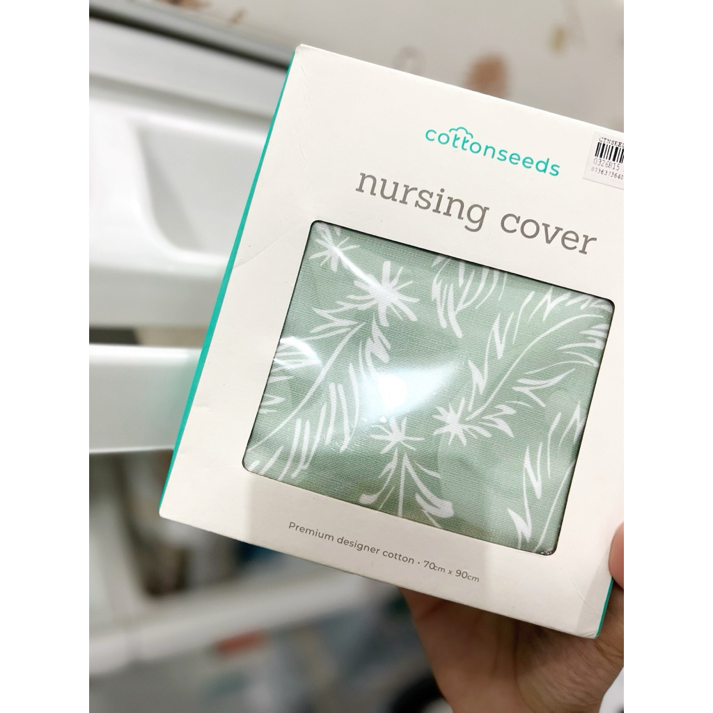 cottonseeds nursing cover preloved | cottonseeds second | apron menyusui second