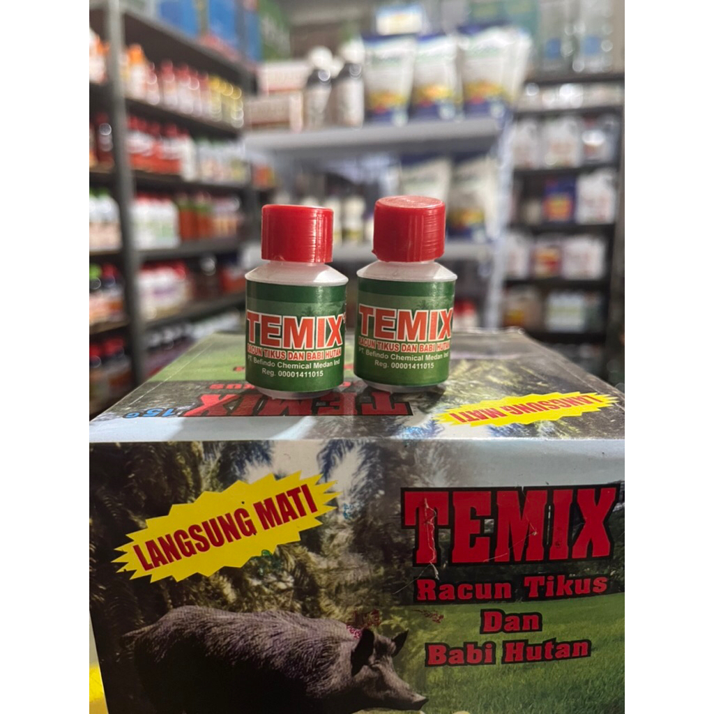 Racun Tikus Temix Botol Pembasmi Tikus dan Babi Hutan