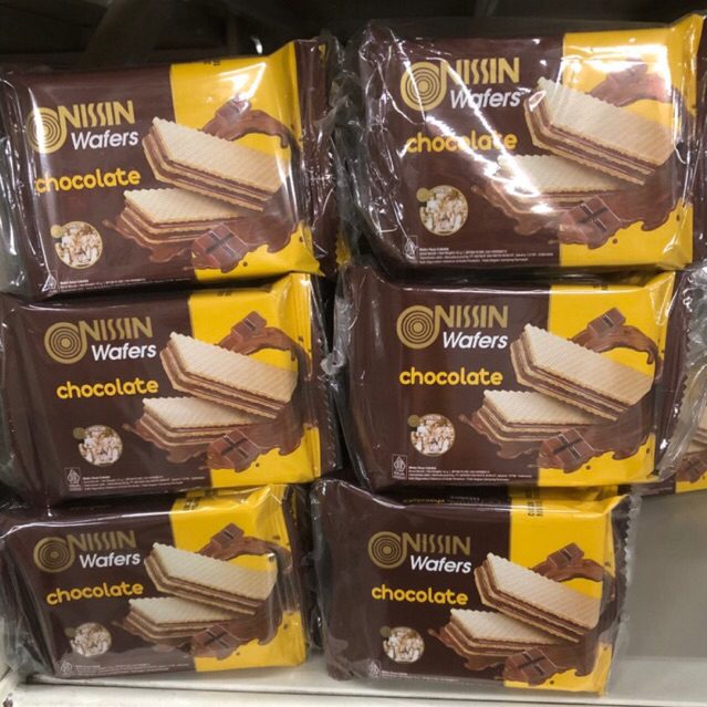 

Nissin Wafer Chocolate isi 3 sachet per pack