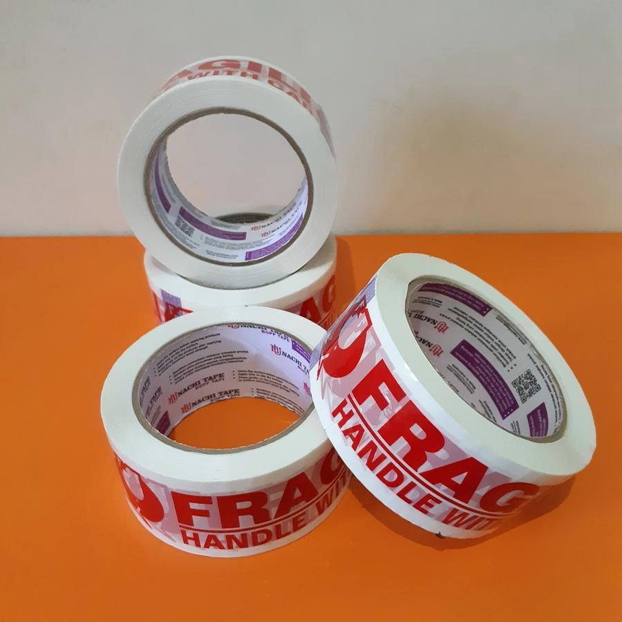 

TBMO Nachi Tape Lakban FRAGILE 48 mm x 90 yard MERAH PUTIH