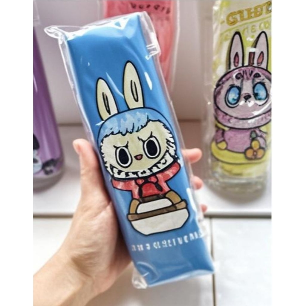 

Kotak Pensil LABUBU Tas Kosmetik LABUBU Kotak Pensil Anak Anak lucu