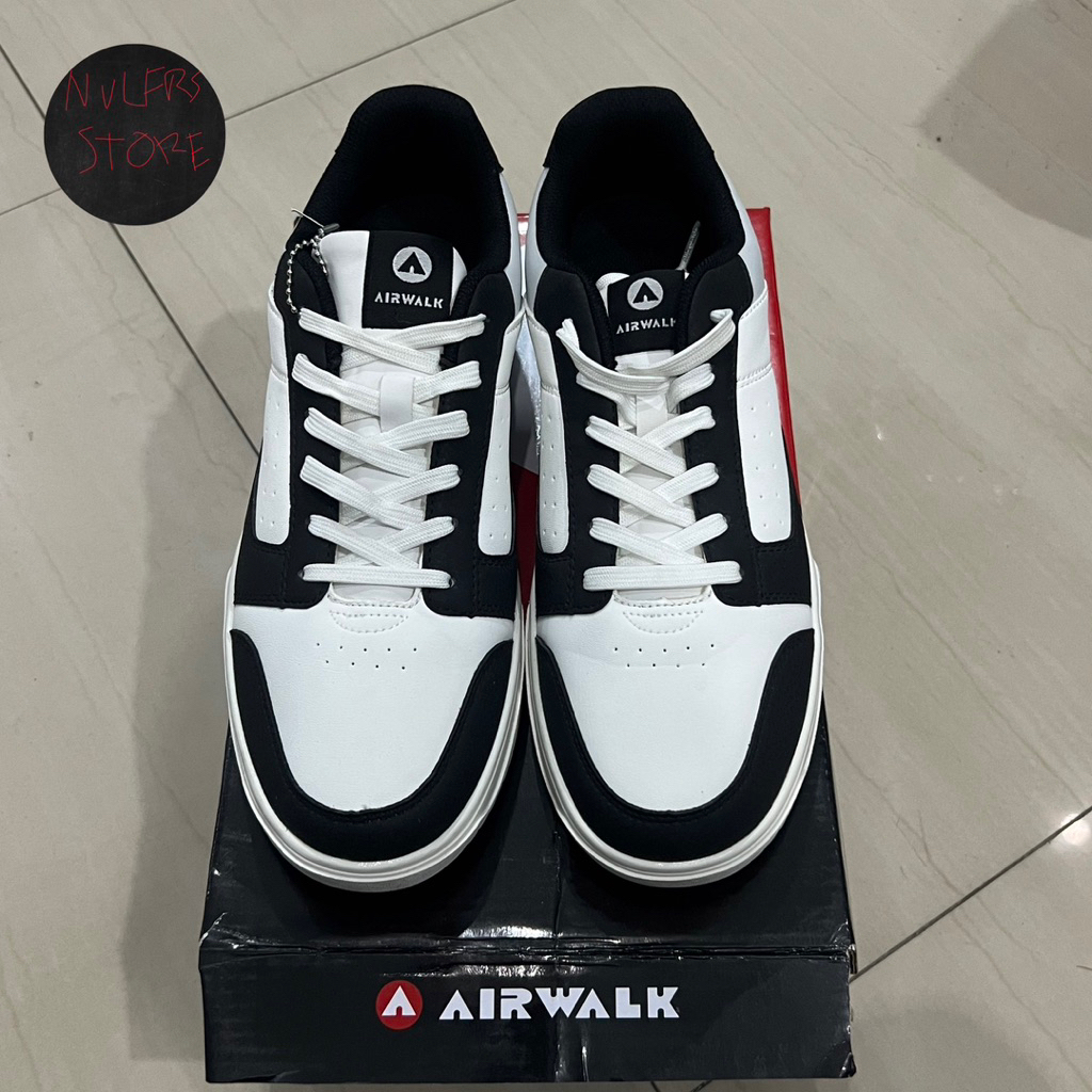Airwalk Chaz White Black 100% Original