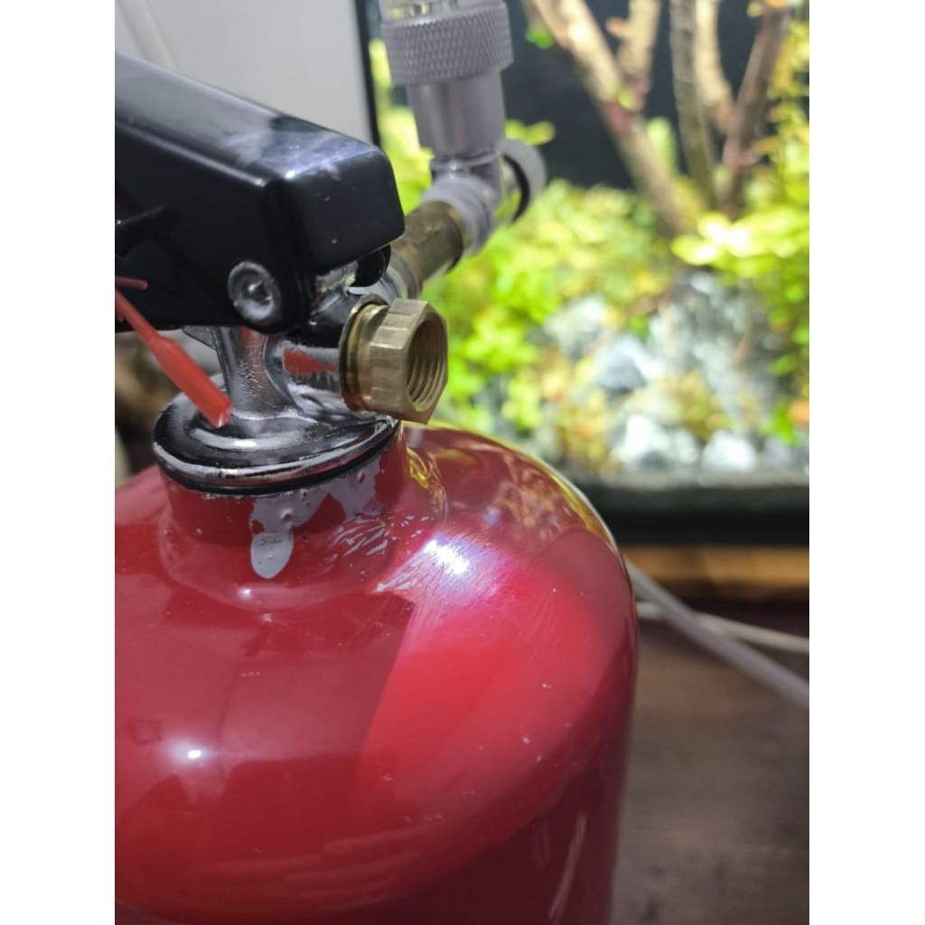 converter nepel tabung apar 1kg co2 Aquascape