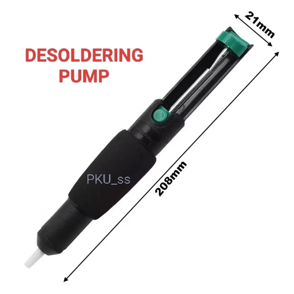 Sedotan timah / Penyedot timah Sedang 208mm Bagus