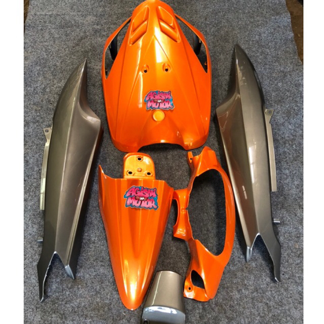body full halus mio sporty vietnam / body mio sporty oren abu / mio sporty oren grey