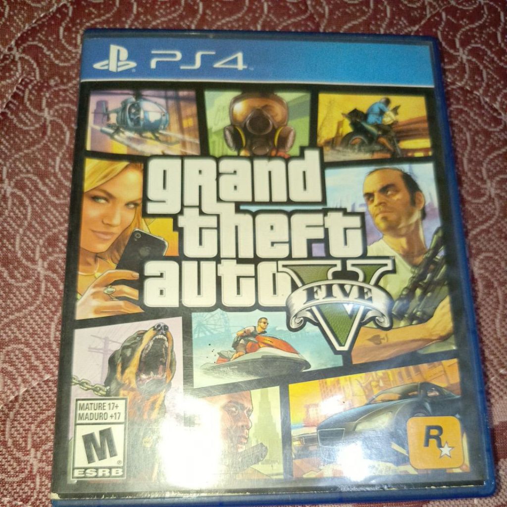kaset ps4 GTA V Second