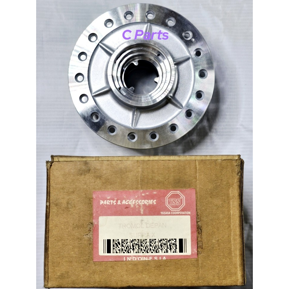 Tromol cakram Supra X YSS hitam