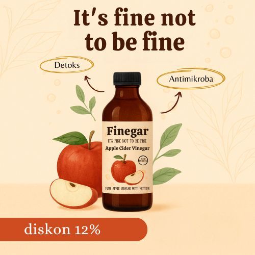 

Cuka Apel Finegar – Solusi Alami untuk Pencernaan & Kesehatan Harian