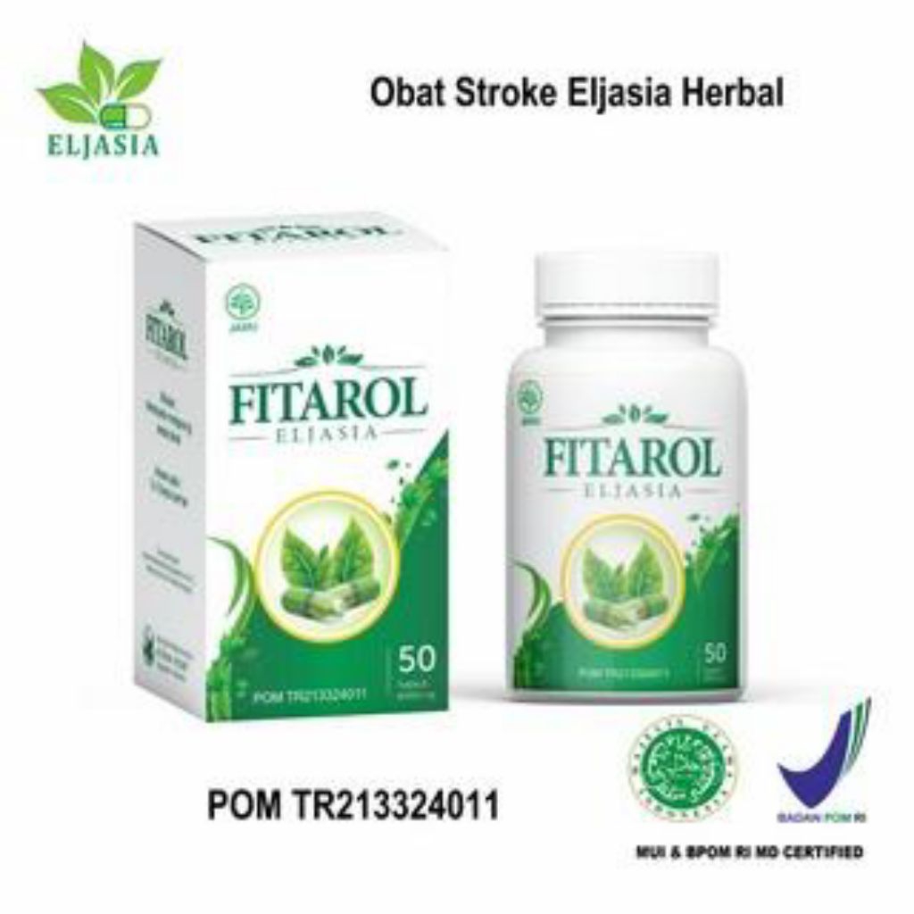 Fitarol eljasia Asli original obat kolesterol stroke jantung Aman