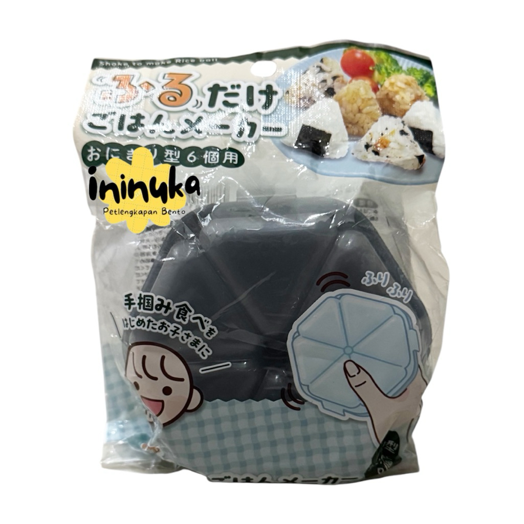 Rice Mold Onigiri Triangle Maker Cetakan Nasi Onigiri 6P