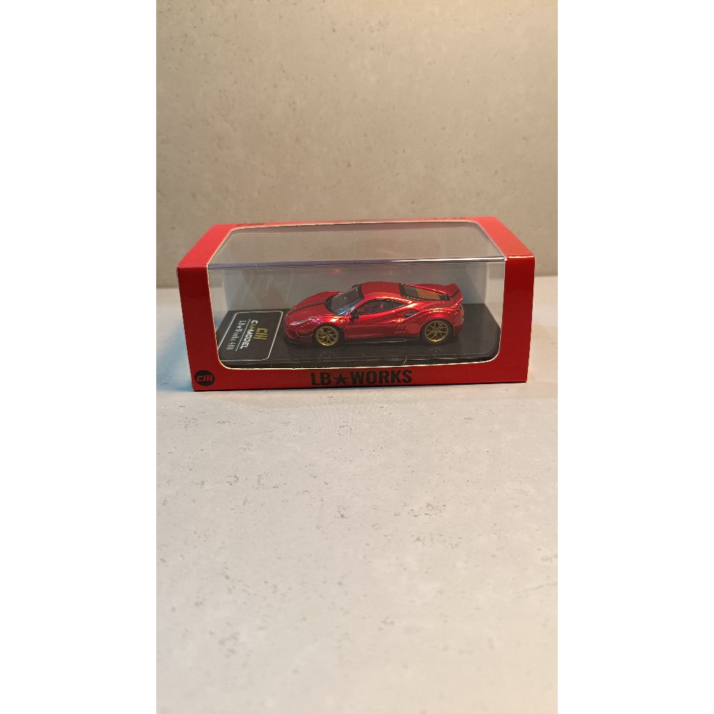 CM Model Diecast LB-Works 488 Ferrari